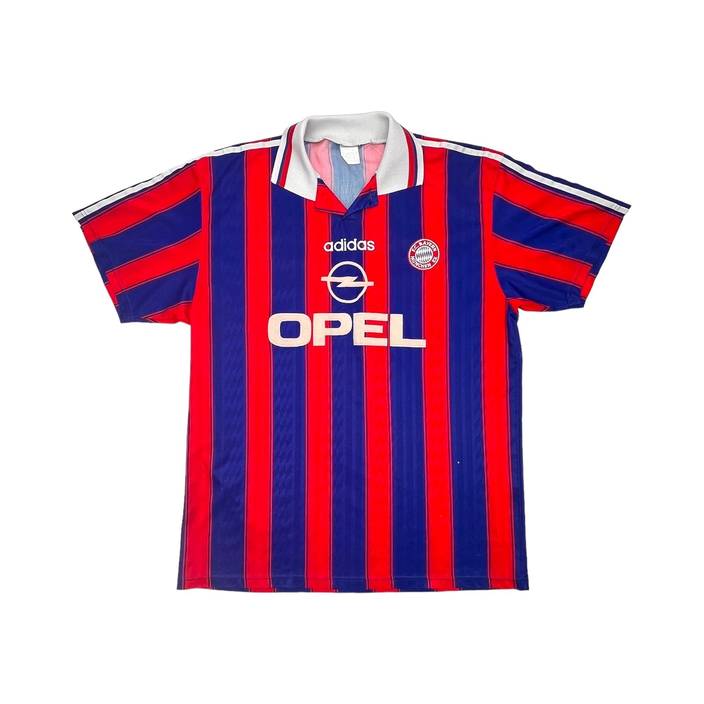 1995/97 Bayern Munich Home Football Shirt (M) Adidas