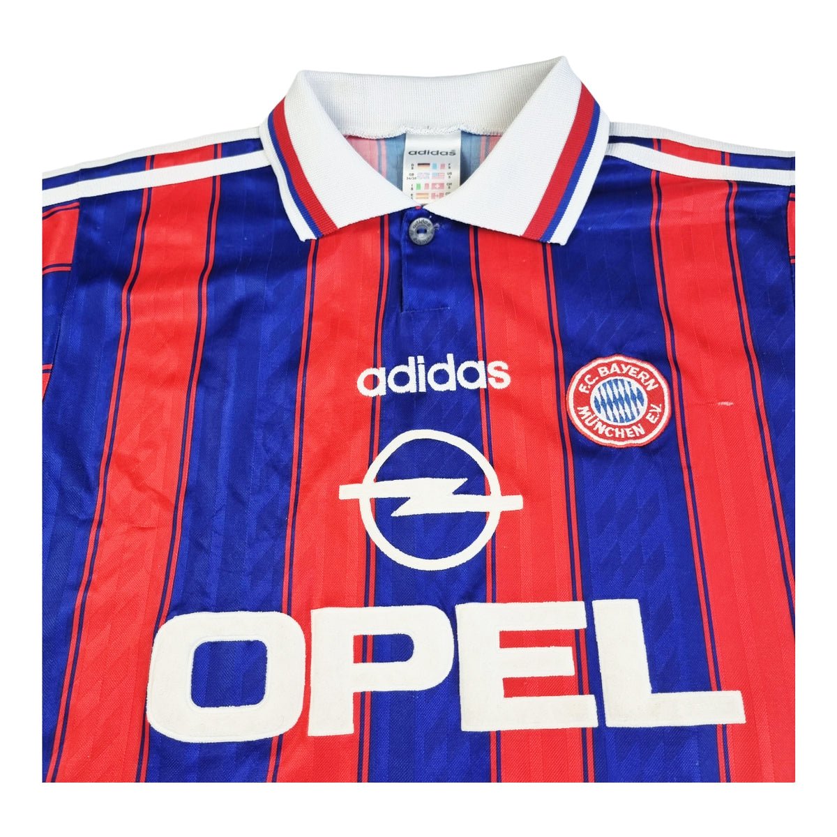 1995/97 Bayern Munich Home Football Shirt (S) Adidas