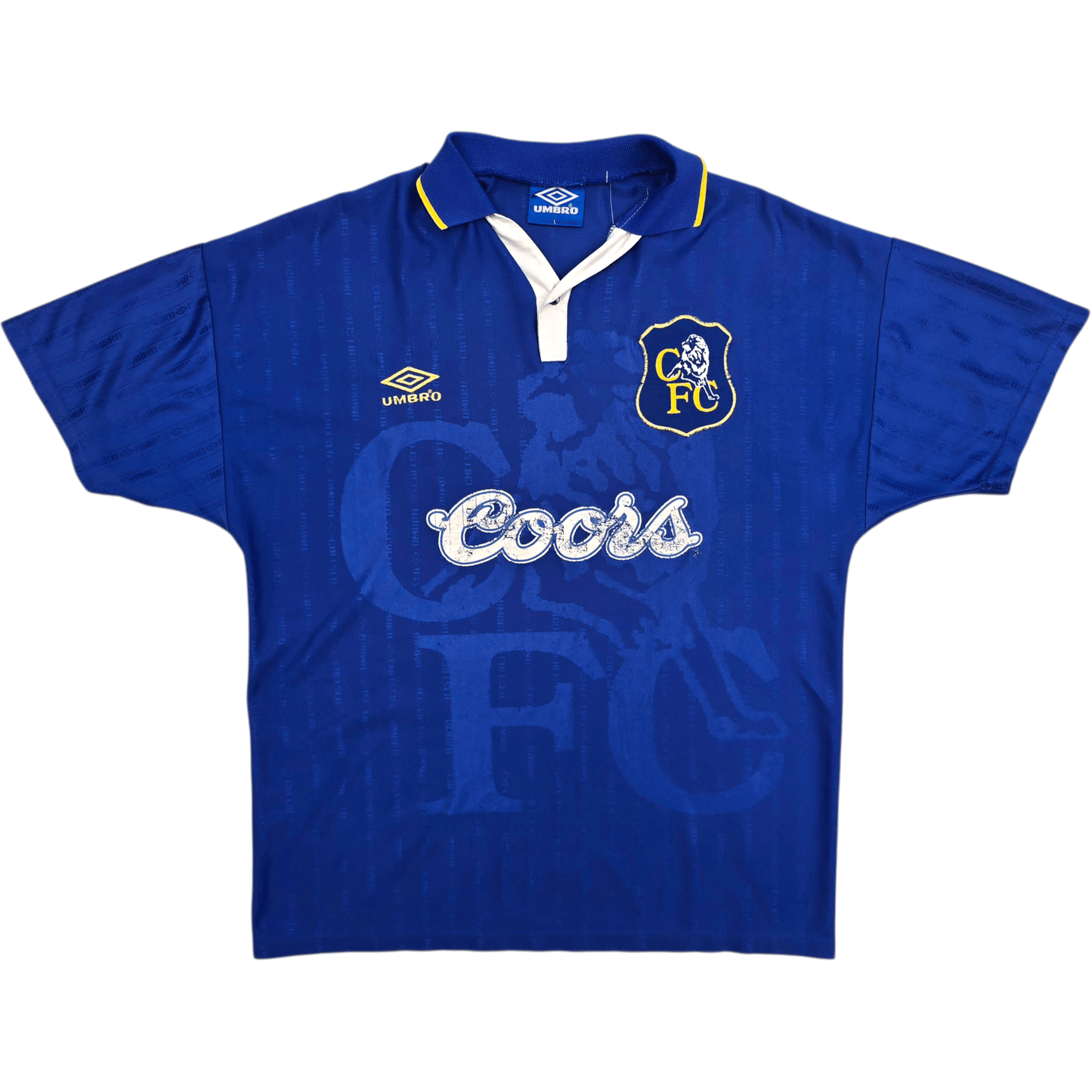 1995/97 Chelsea Home Football Shirt (L) Umbro