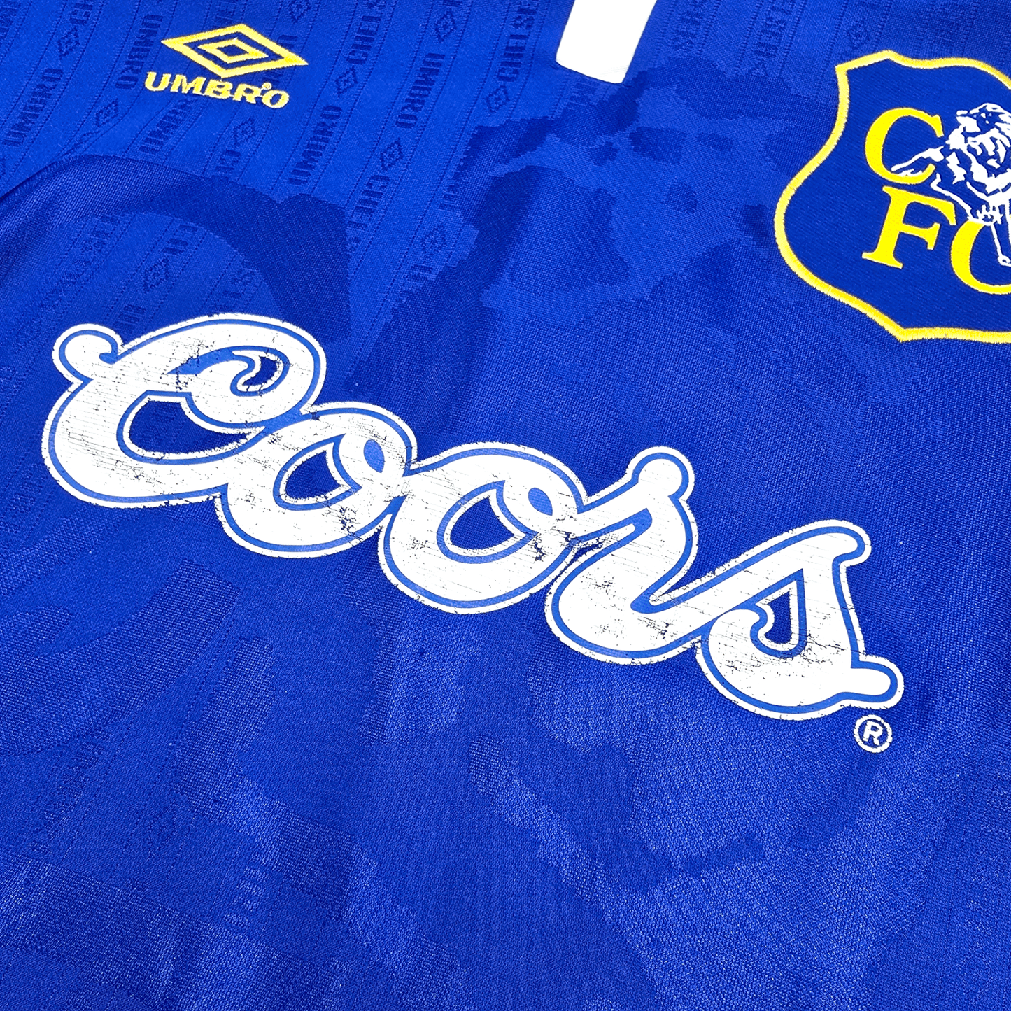 1995/97 Chelsea Home Football Shirt (M) Umbro