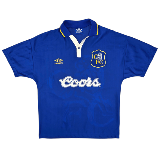 1995/97 Chelsea Home Football Shirt (M) Umbro