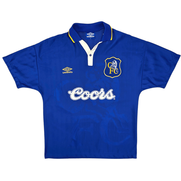 1995/97 Chelsea Home Football Shirt (M) Umbro