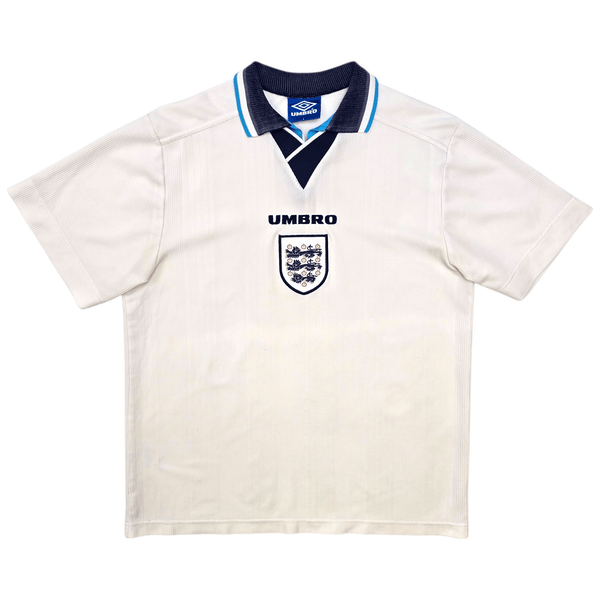1995/97 England Home Football Shirt (L) Umbro