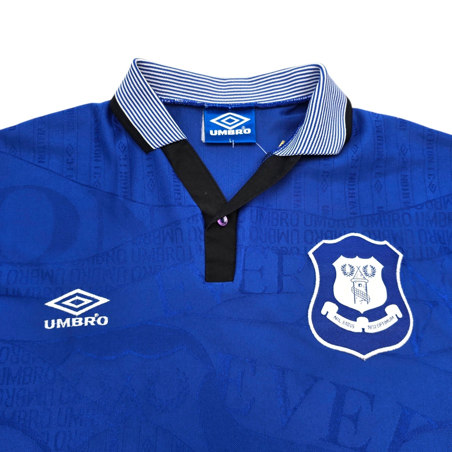 1995/97 Everton Home Football Shirt (L) Umbro