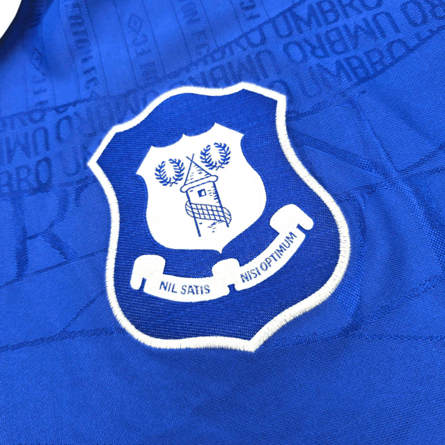 1995/97 Everton Home Football Shirt (M) Umbro #9 Ferguson