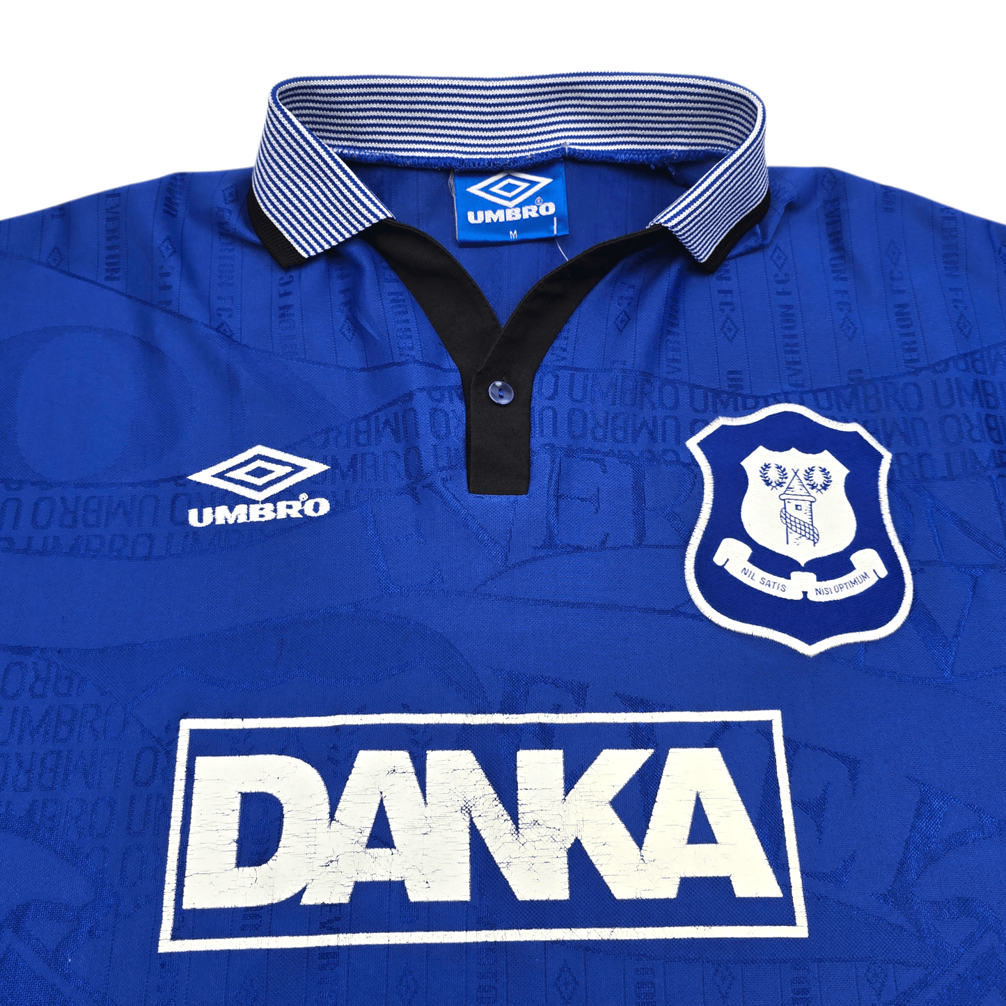 1995/97 Everton Home Football Shirt (M) Umbro