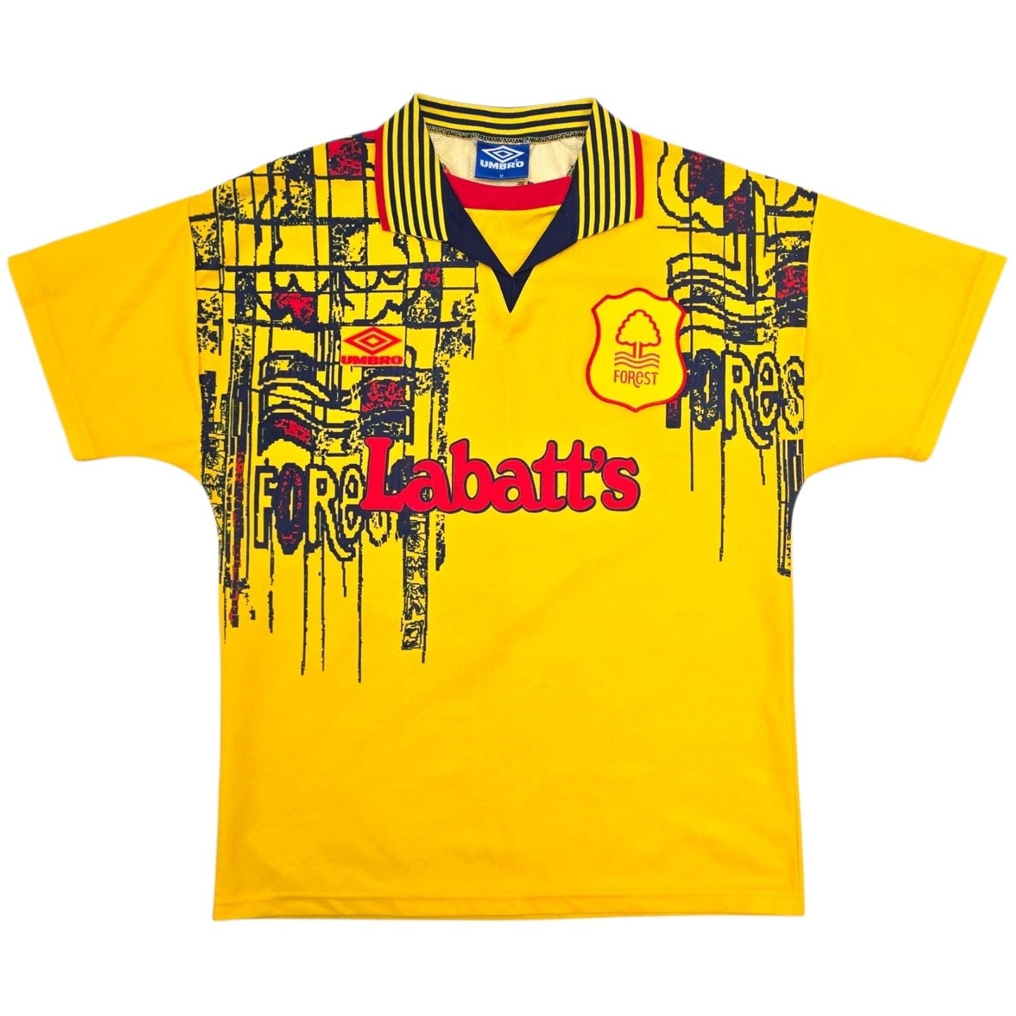 1995/97 Nottingham Forest Away Football Shirt (M) Umbro