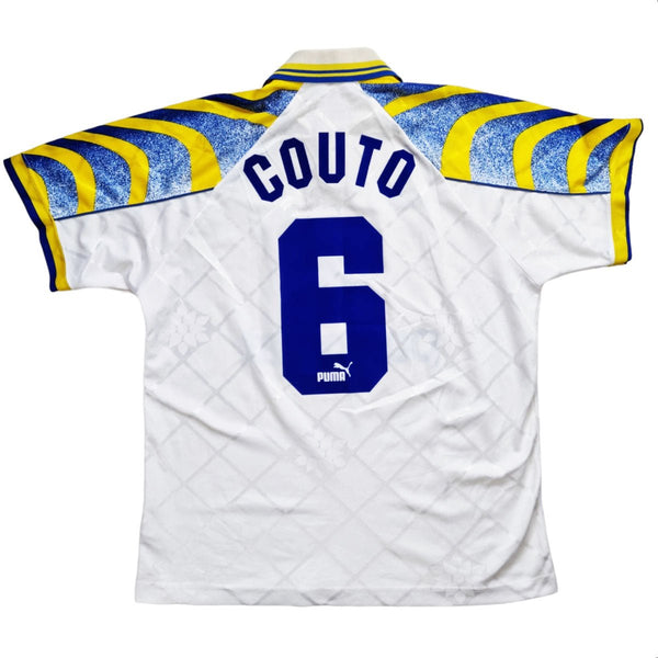 1995/97 Parma Home Football Shirt (L) Puma #6 Couto