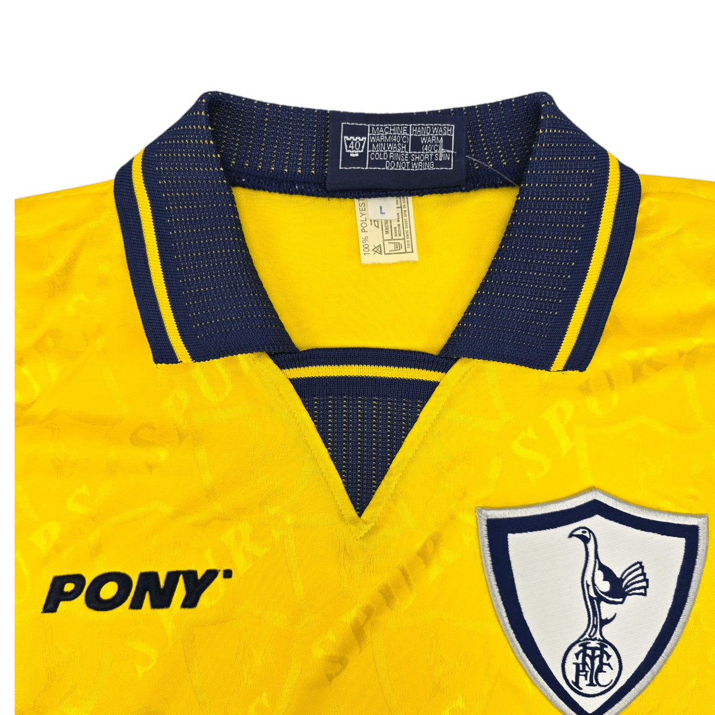 1995/97 Tottenham Hotspur Away Football Shirt (L) Pony