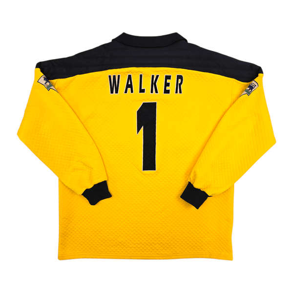 1995/97 Tottenham Hotspur Goal Keeper Football Shirt (XL) PONY #1 Walker