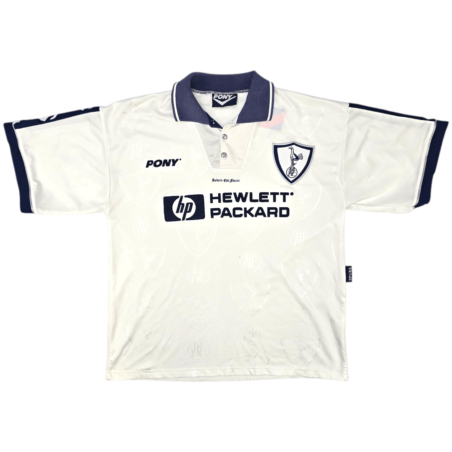 1995/97 Tottenham Hotspur Home Football Shirt (L) Pony