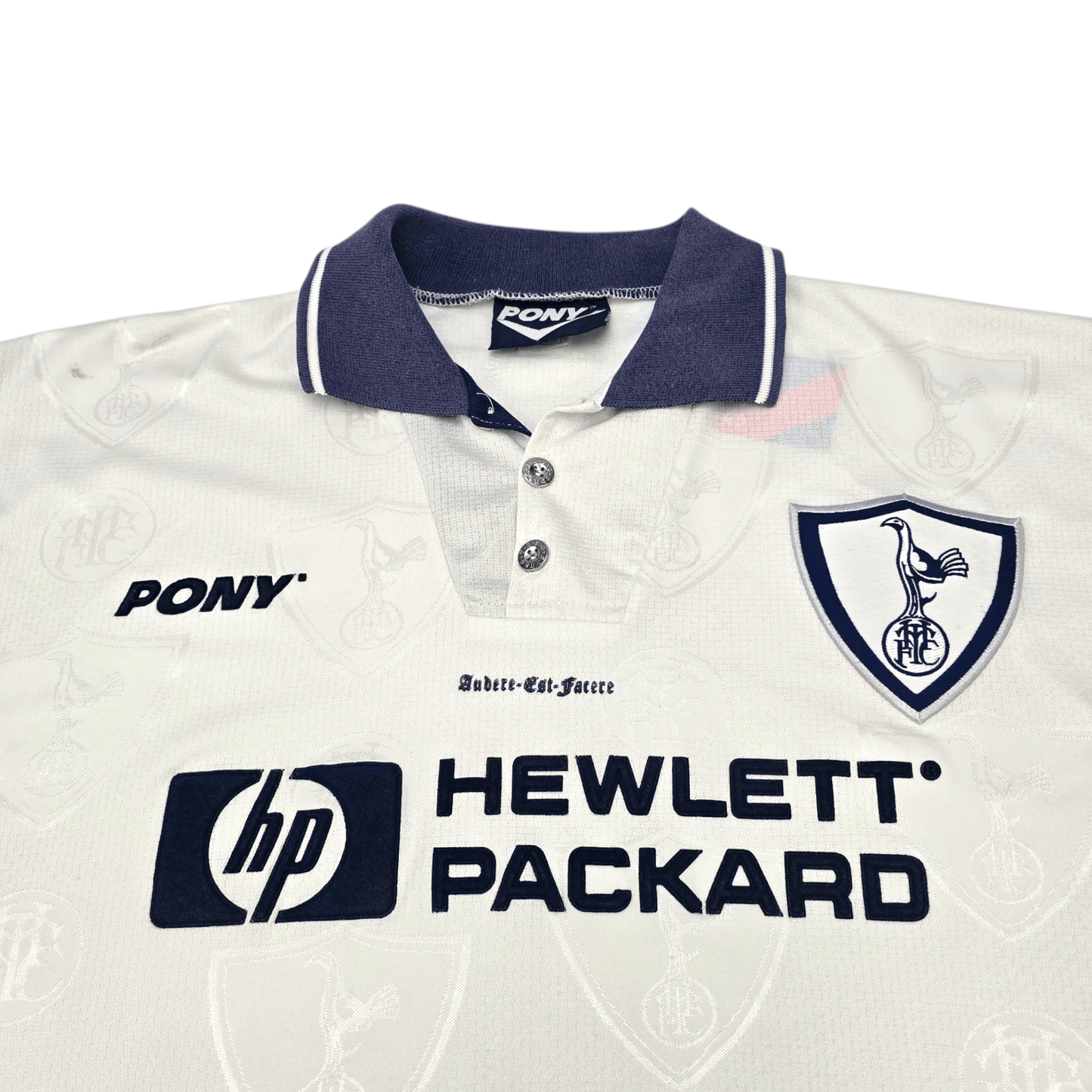 1995/97 Tottenham Hotspur Home Football Shirt (L) Pony