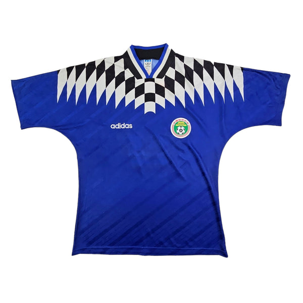 1996 China Away Football Shirt (L) Adidas #11 (Asian Cup Shirt) Re-badged Template
