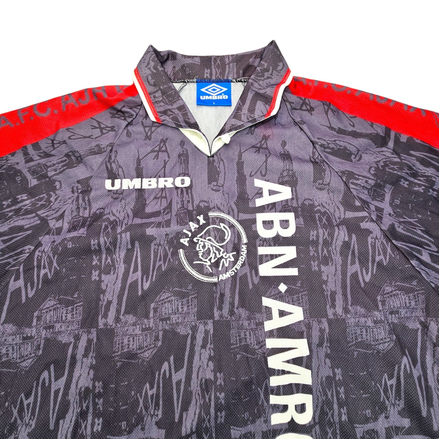 1996/97 Ajax Away Football Shirt (L) Umbro