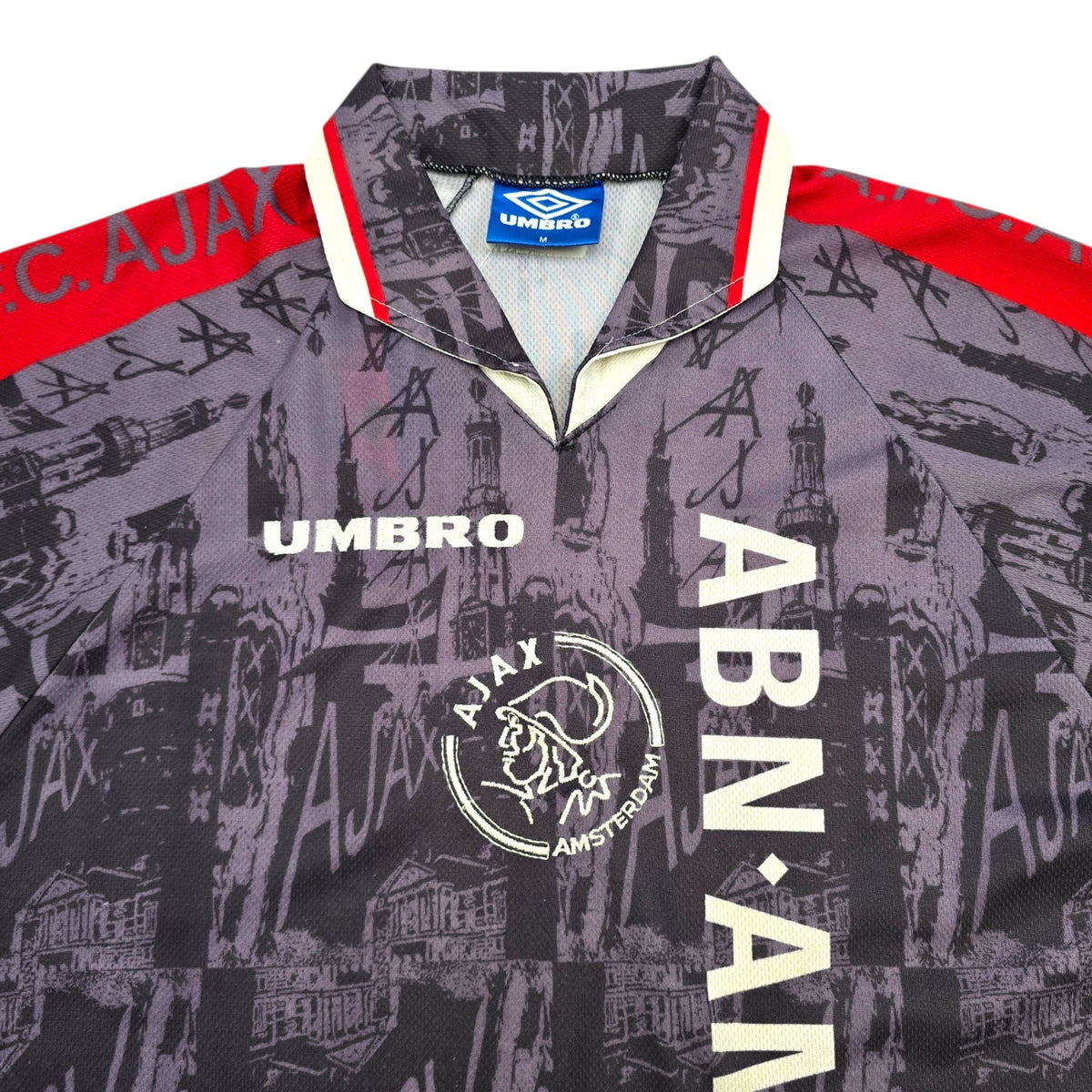 1996/97 Ajax Away Football Shirt (M) Umbro