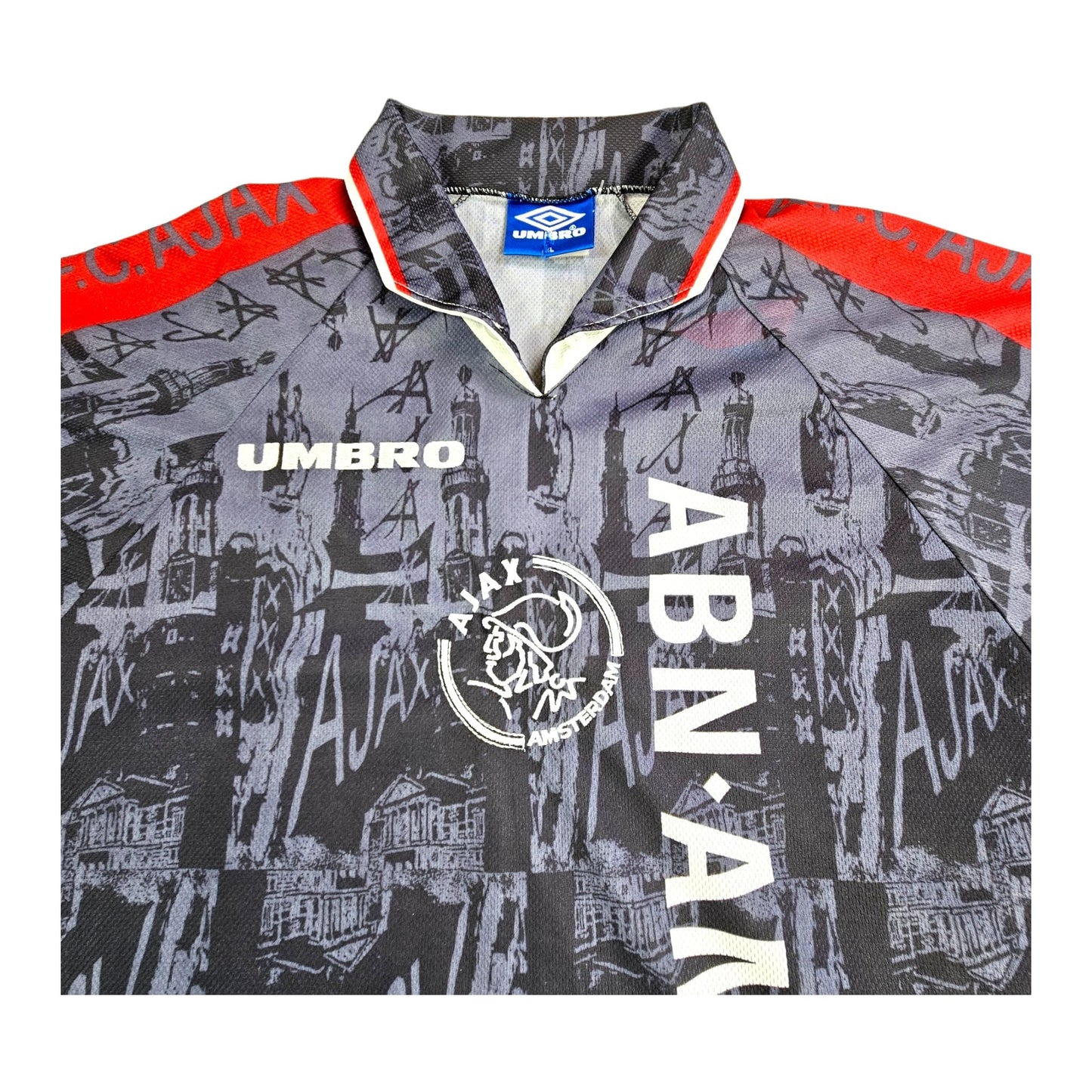 1996/97 Ajax Away Football Shirt (XL) Umbro # 10 Litmanen