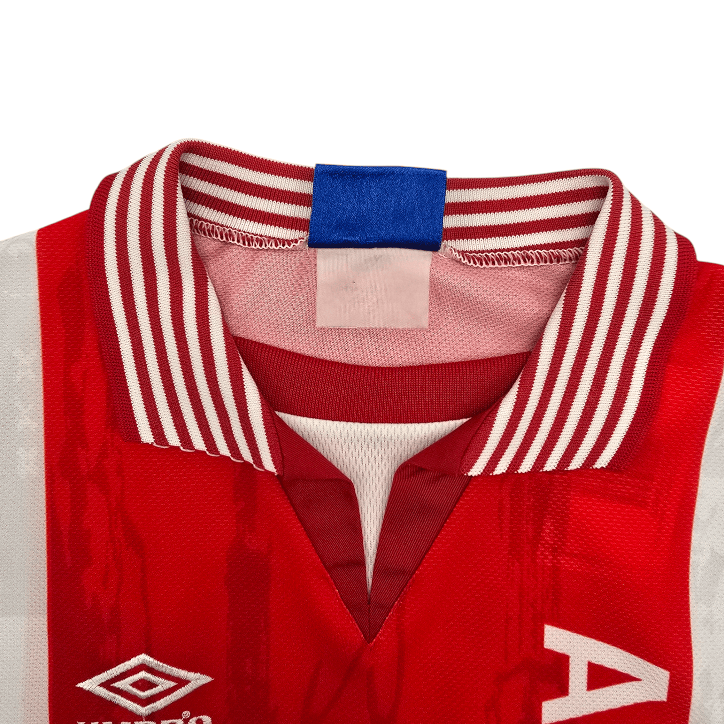 1996/97 Ajax Home Football Shirt (L) Umbro #8 Davids