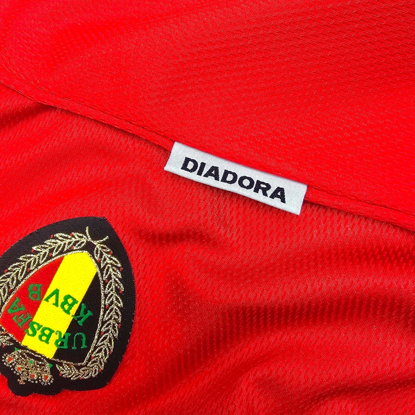 1996/97 Belgium Home Football Shirt (M) Diadora