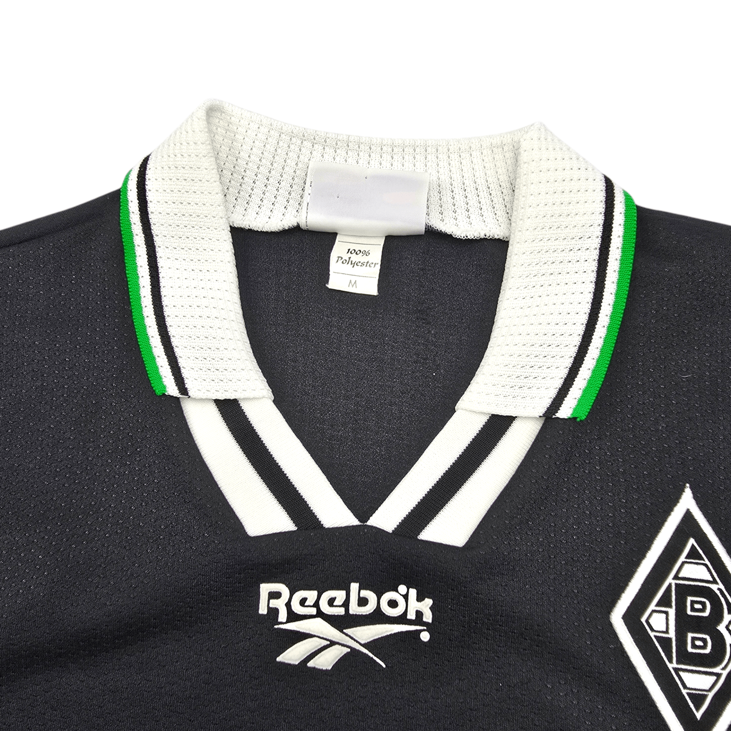 1996/97 Borussia Monchengladbach Away Football Shirt (M) Reebok