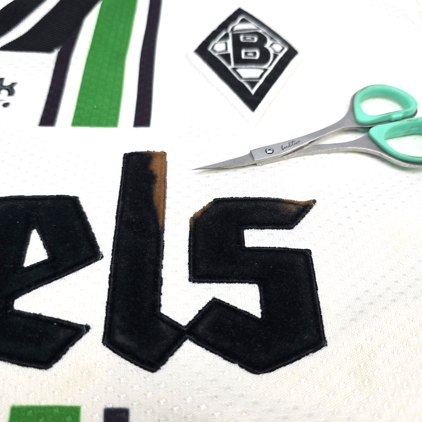 1996/97 Borussia Monchengladbach Home Football Shirt (M) Reebok