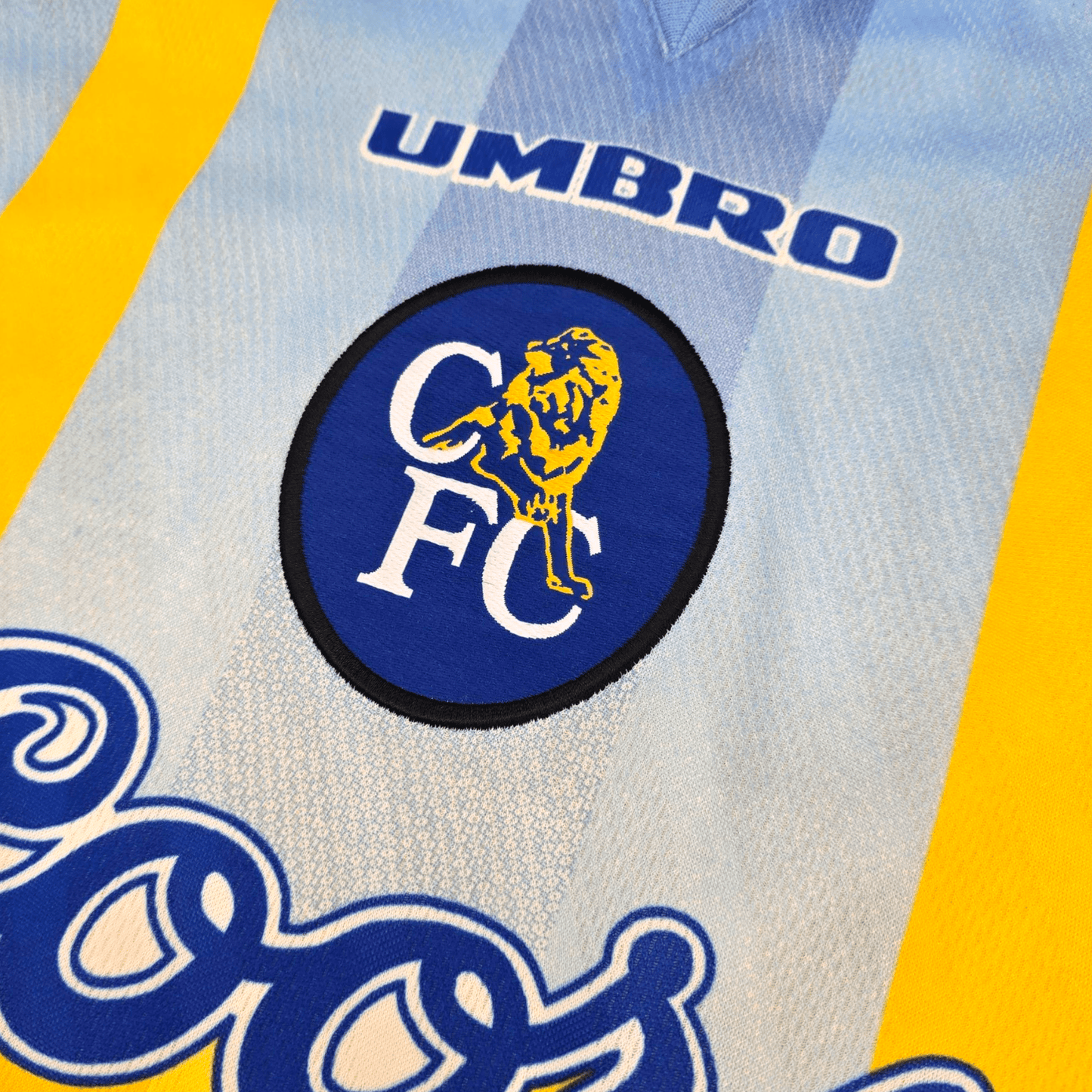1996/97 Chelsea Away Football Shirt (M) Umbro