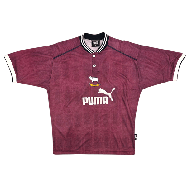 1996/97 Derby County Away Football Shirt (M) Puma