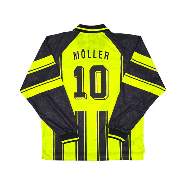 1996/97 Dortmund Home Football Shirt (2XL) Nike #10 Moller (UCL)
