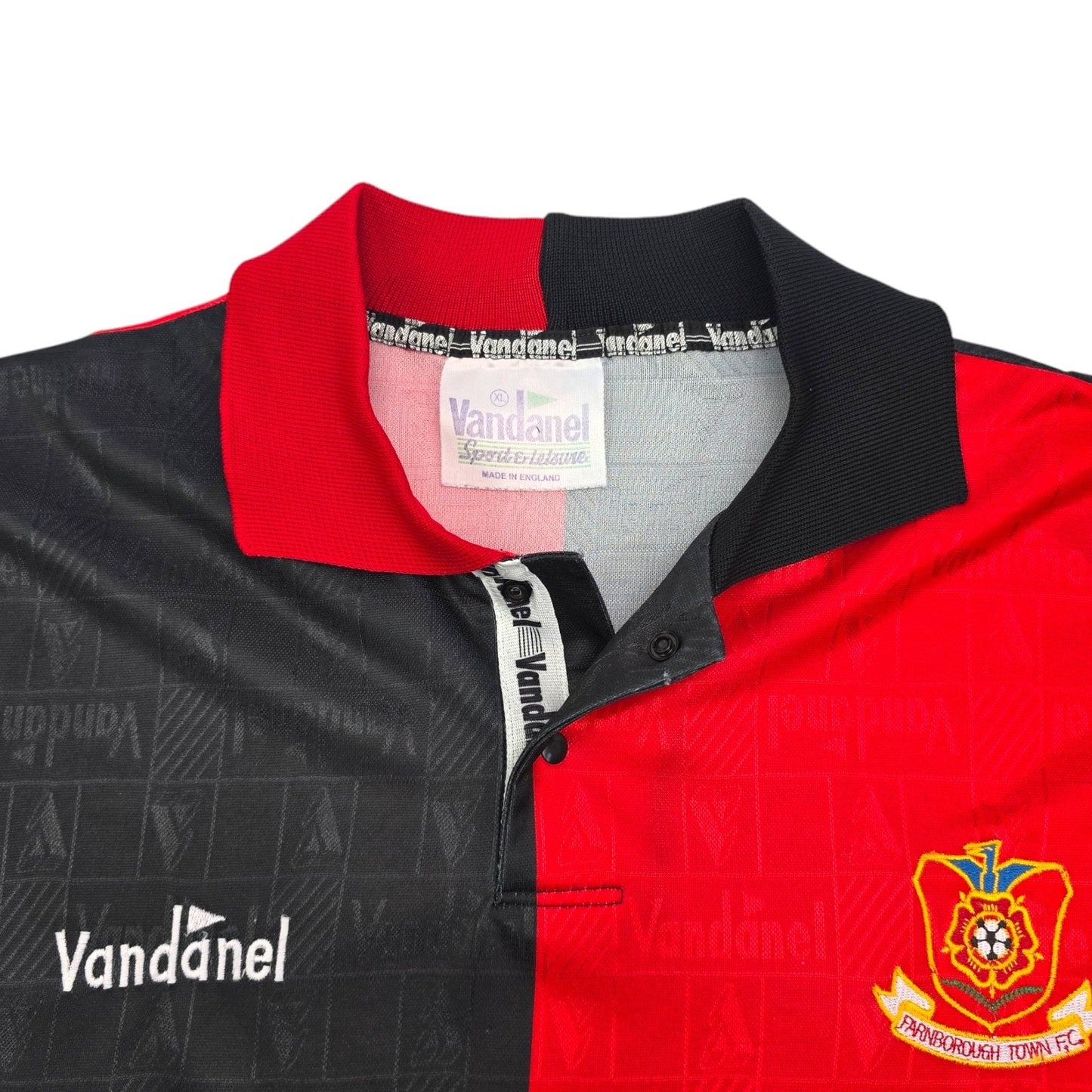 1996/97 Farnborough Town Away Football Shirt (XL) Vandanel