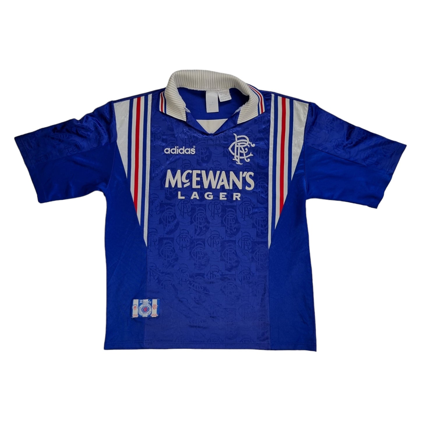 1996/97 Glasgow Rangers Home Football Shirt (L) Adidas