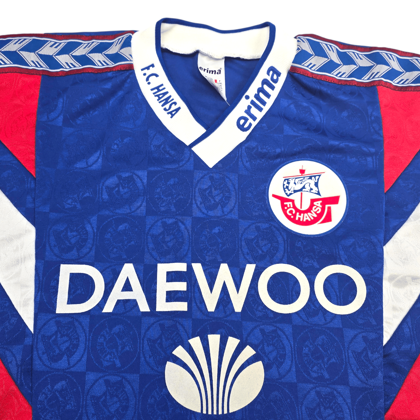 1996/97 Hansa Rostock Away Football Shirt (XL) Erima