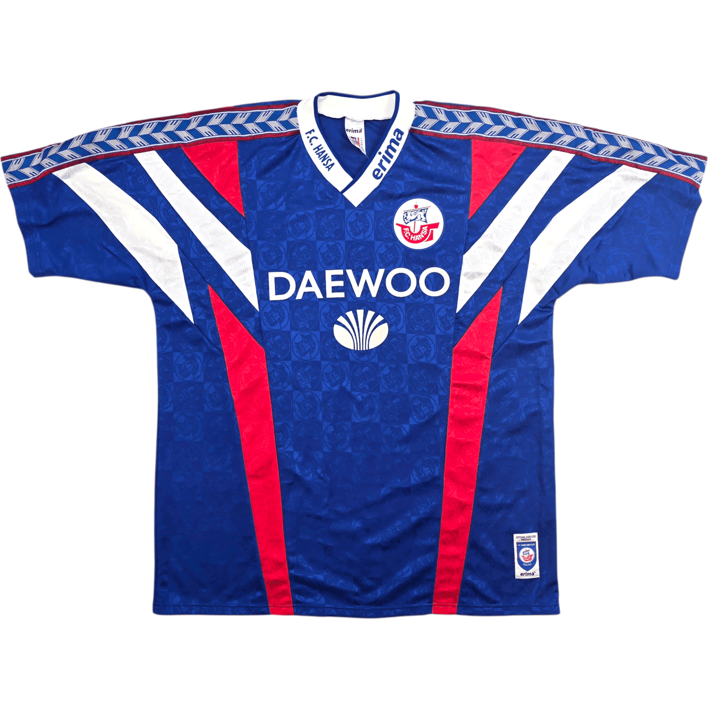 1996/97 Hansa Rostock Away Football Shirt (XL) Erima