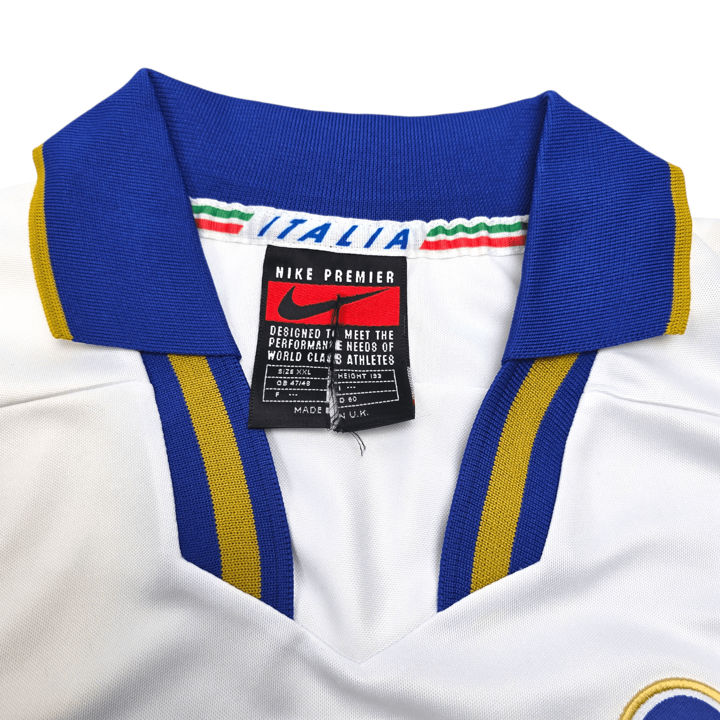 1996/97 Italy Away Football Shirt (2XL) Nike #21 Zola