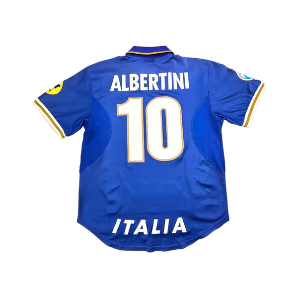 1996/97 Italy Home Football Shirt (L) Nike #10 Albertini