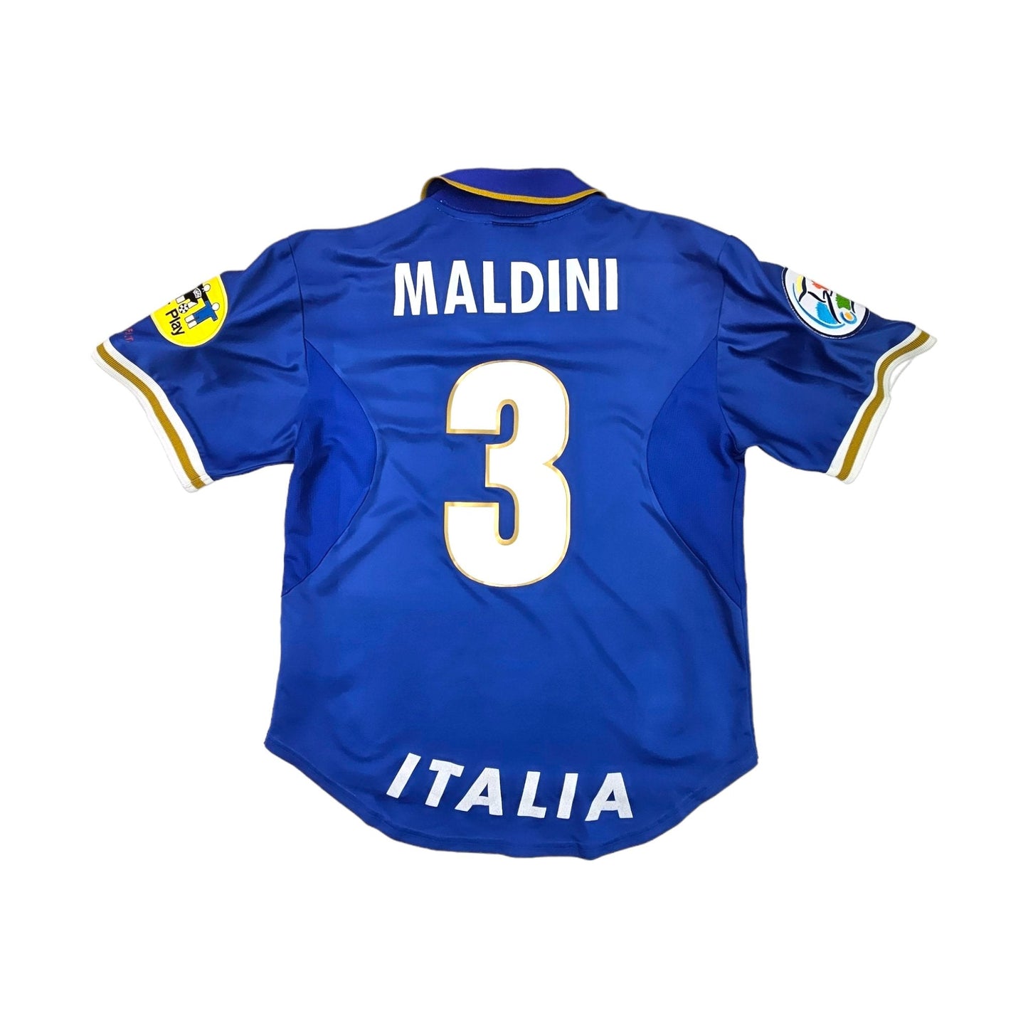 1996/97 Italy Home Football Shirt (M) Adidas #3 Maldini