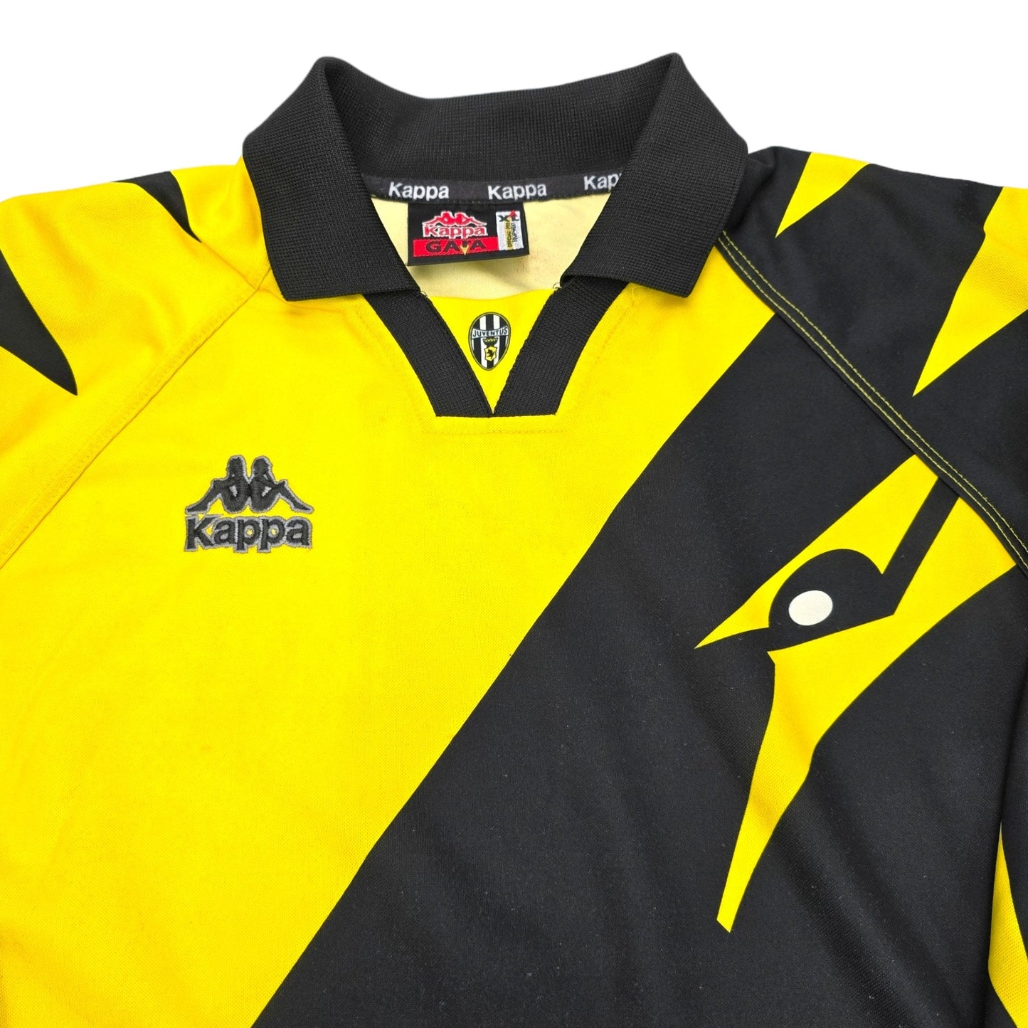 1996/97 Juventus Goal Keeper Football Shirt (XL) Kappa # 1 (Peruzzi)