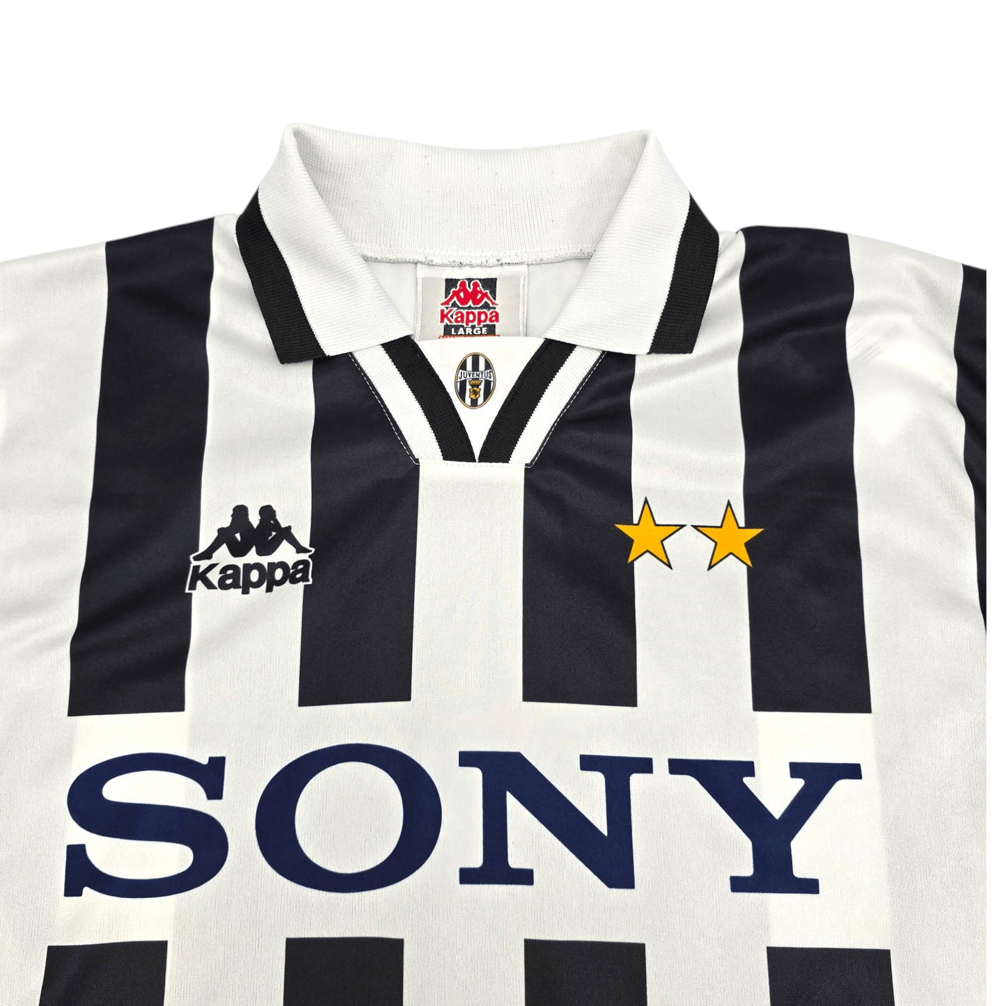 1996/97 Juventus Home Football Shirt (L) Kappa #7 (Di Livio)