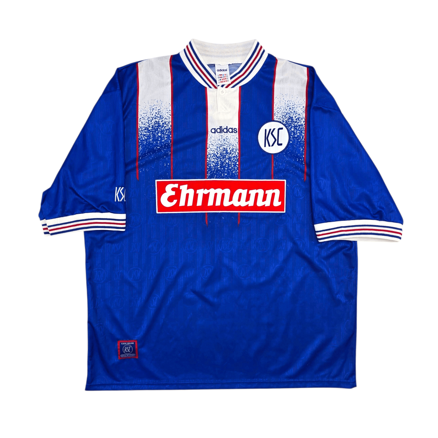 1996/97 Karlsruher SC Away Football Shirt (2XL) Adidas