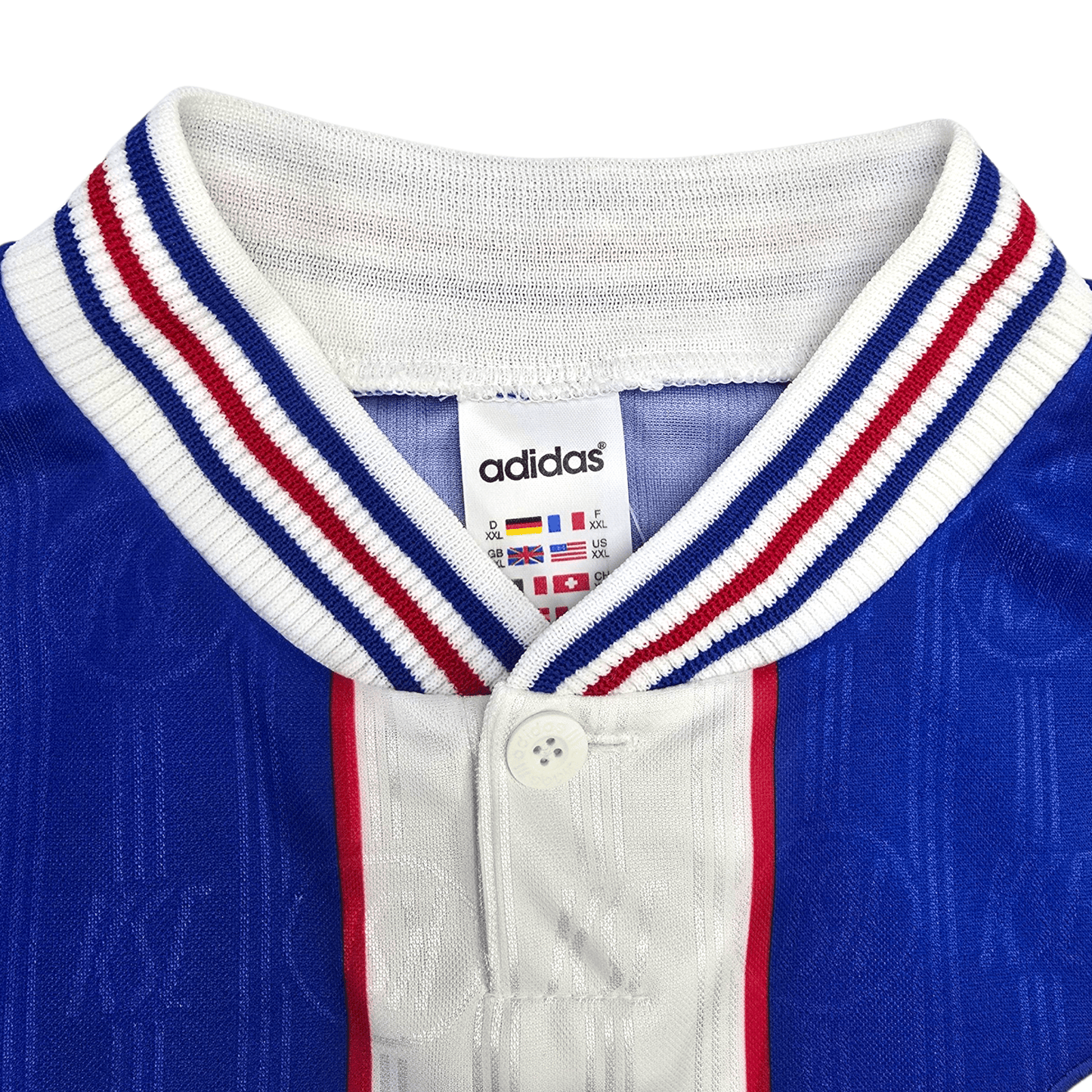 1996/97 Karlsruher SC Away Football Shirt (2XL) Adidas