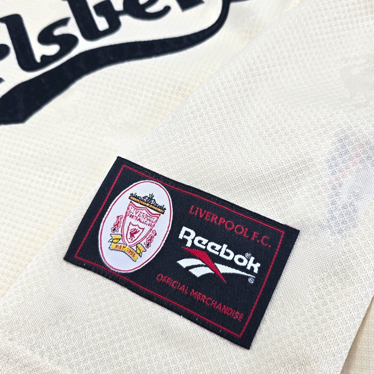 1996/97 Liverpool Away Football Shirt (XL) Reebok #7 McManaman