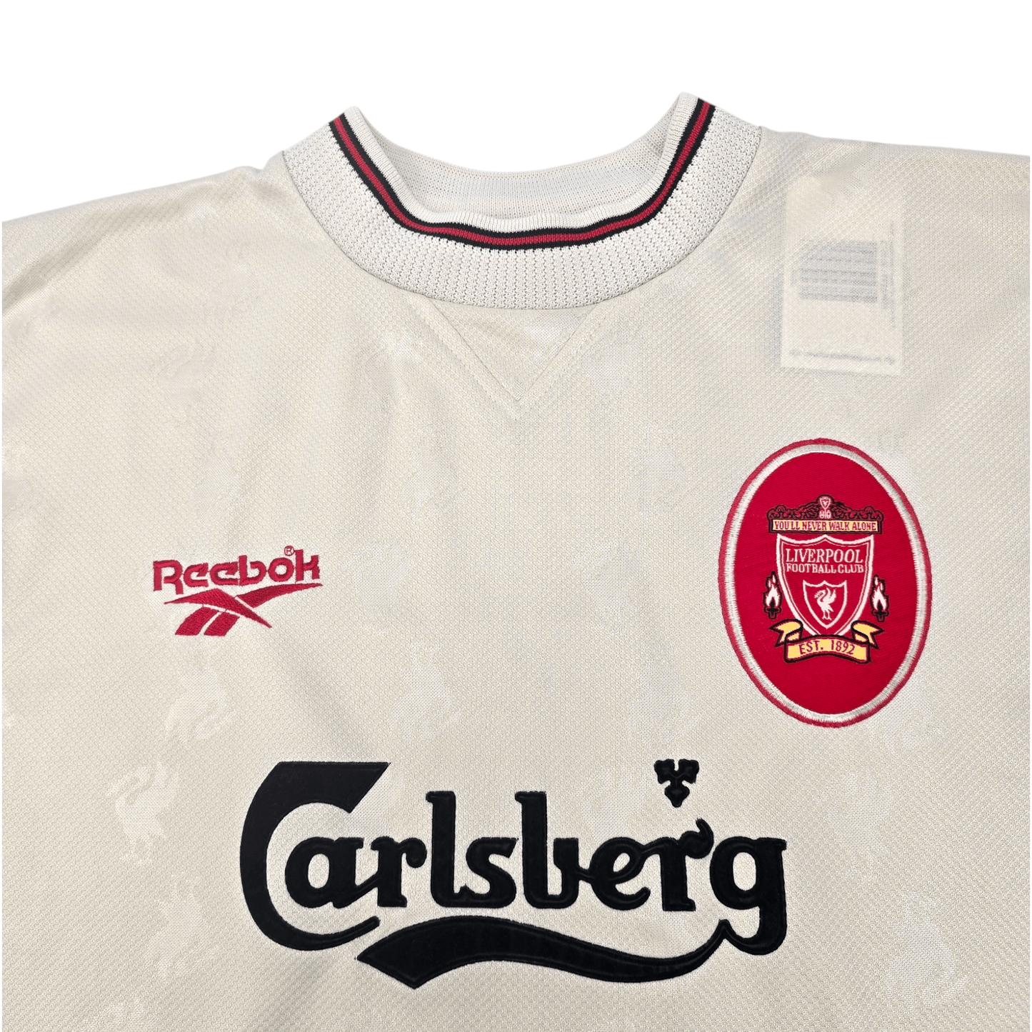 1996/97 Liverpool Away Football Shirt (XL) Reebok #7 McManaman