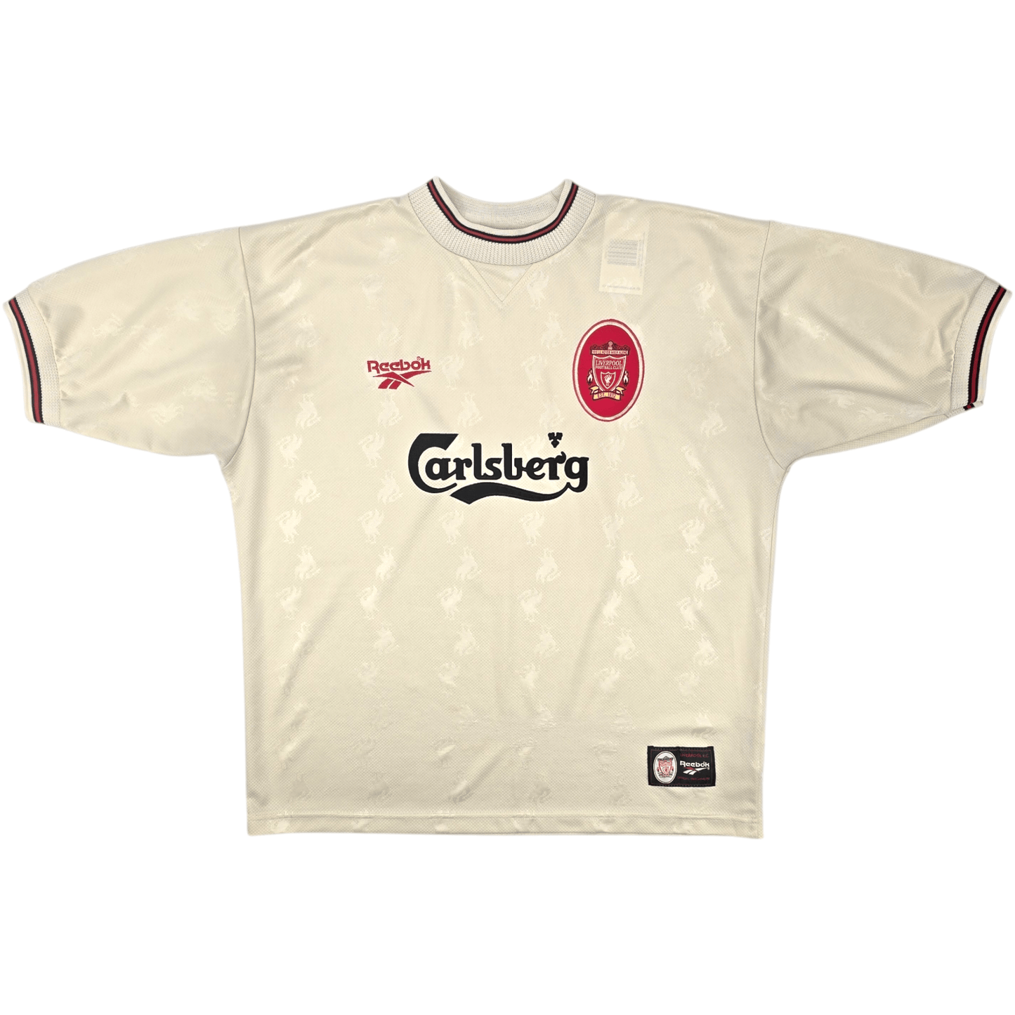 1996/97 Liverpool Away Football Shirt (XL) Reebok #7 McManaman