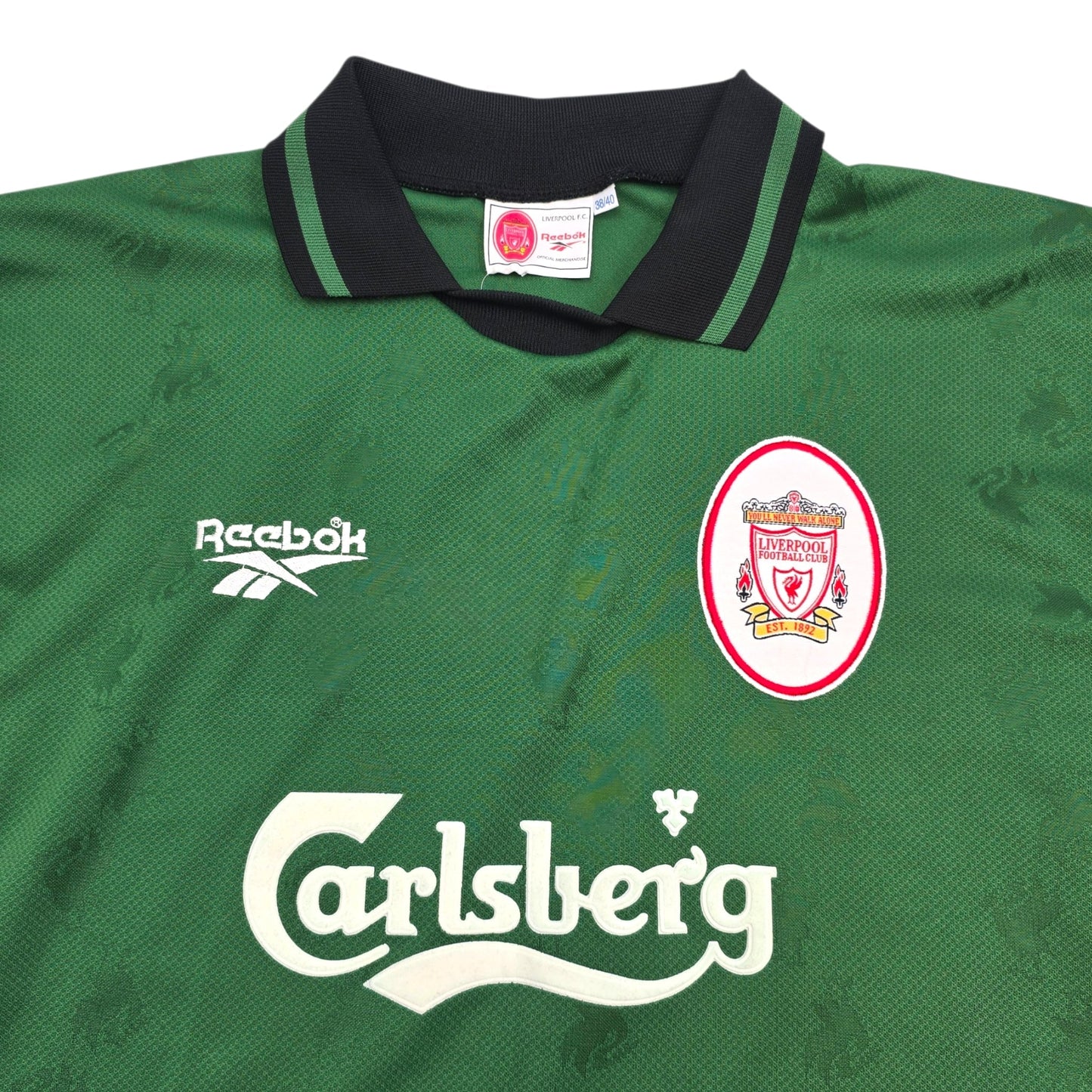 1996/97 Liverpool Goal Keeper Football Shirt (M) Reebok