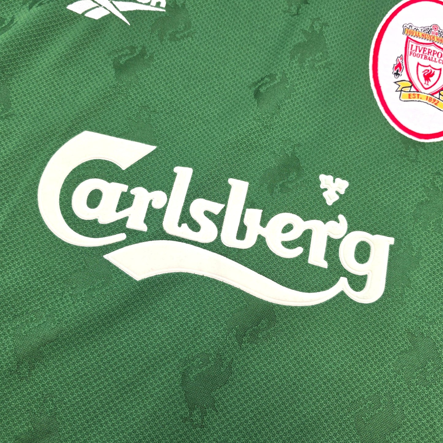 1996/97 Liverpool Goal Keeper Football Shirt (M) Reebok