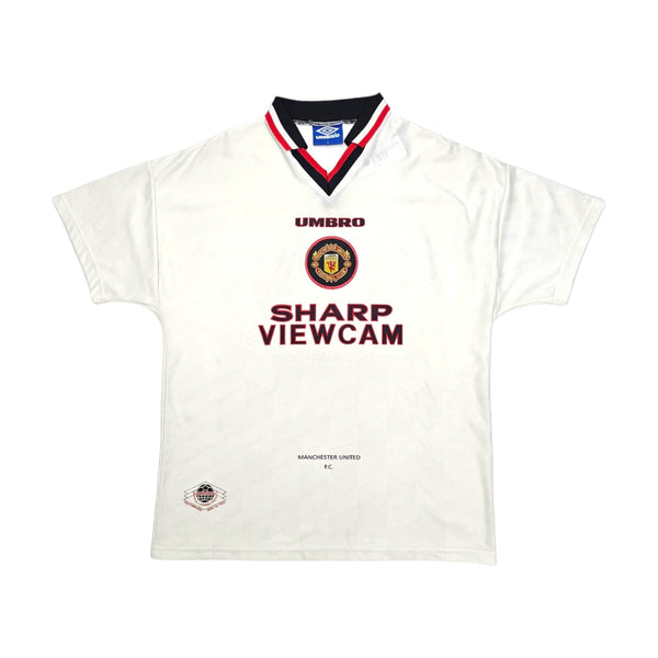 1996/97 Manchester United Away Football Shirt (L) Umbro