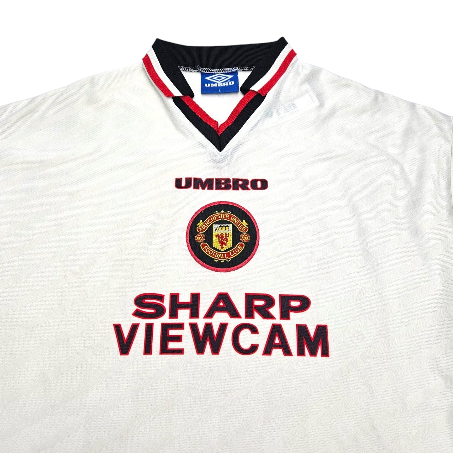 1996/97 Manchester United Away Football Shirt (L) Umbro