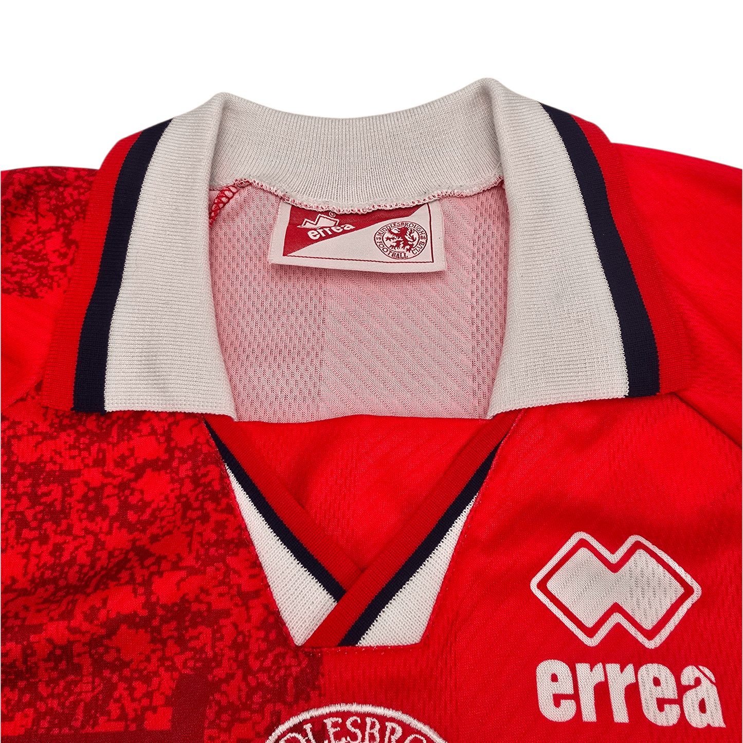 1996/97 Middlesbrough Home Football Shirt (XL) Errea #10 Juninho (FA Cup Finalists 1997)
