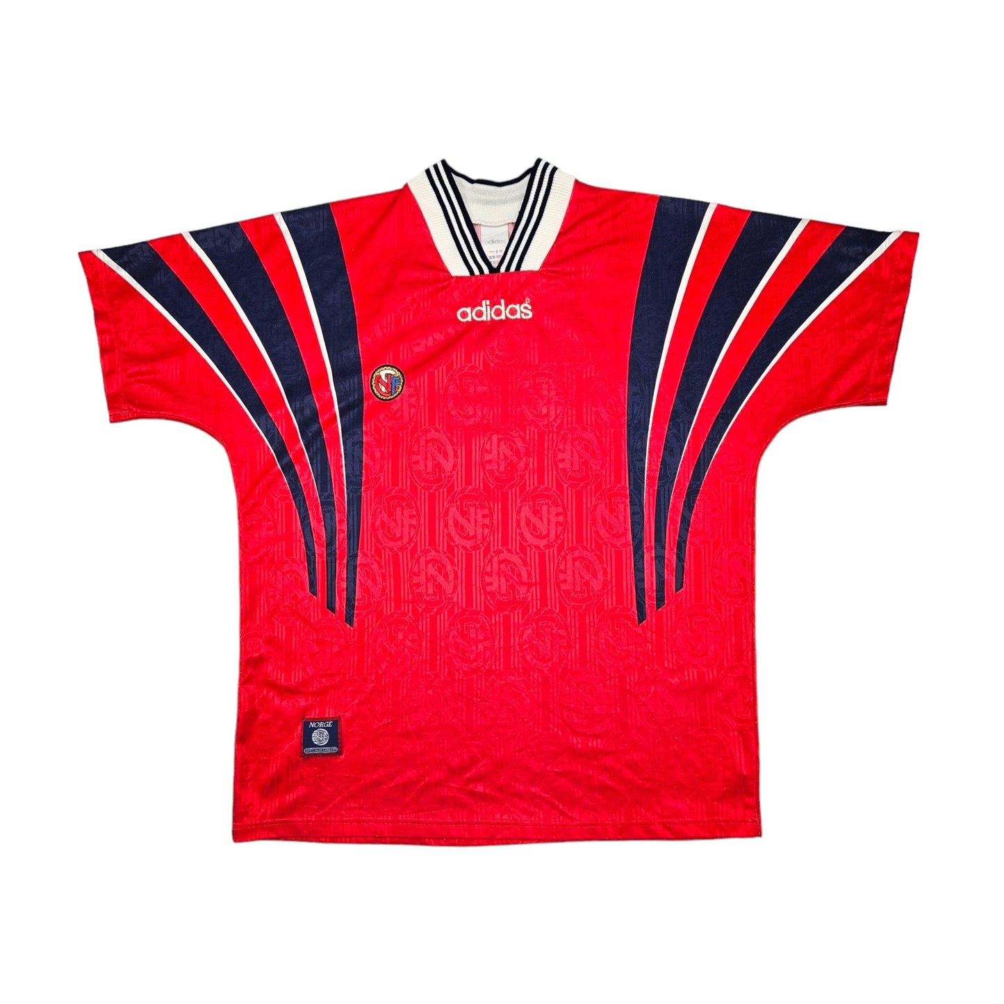 1996/97 Norway Home Football Shirt (L) Adidas