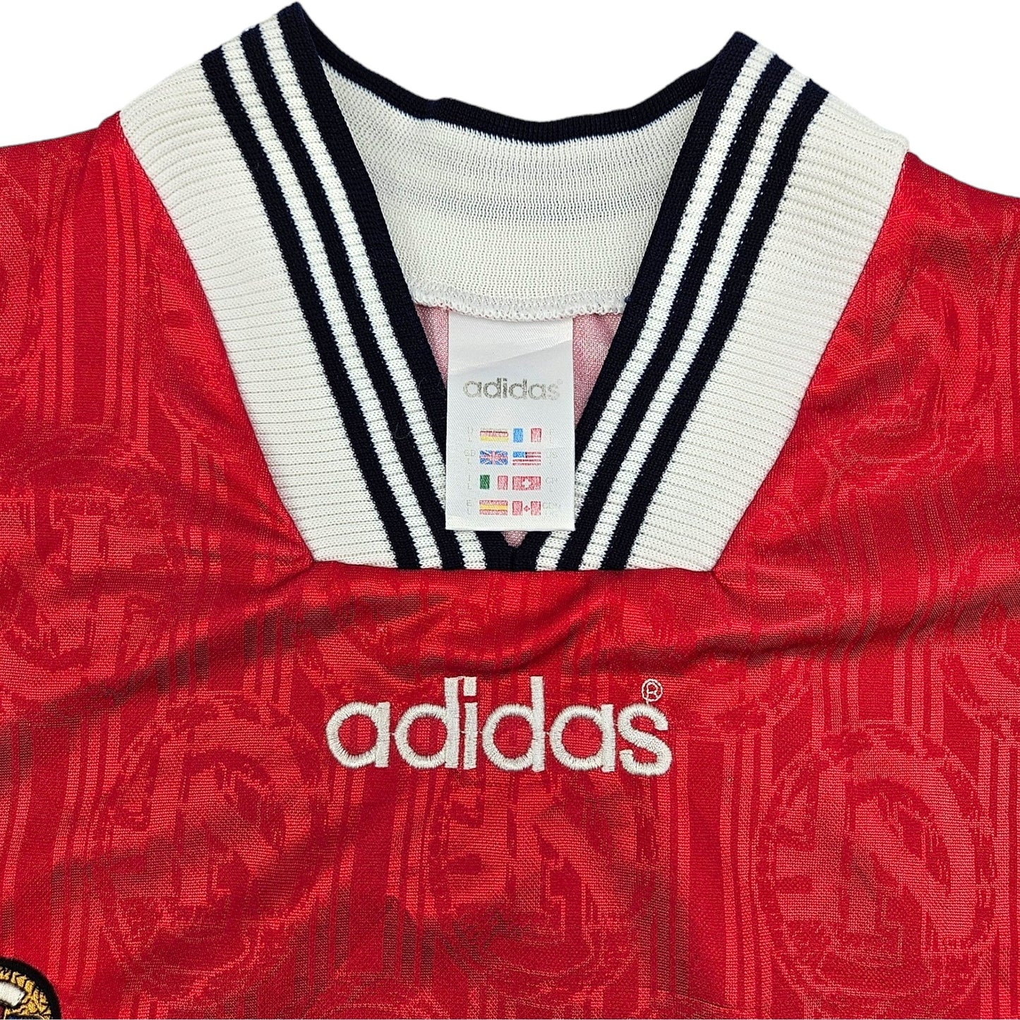 1996/97 Norway Home Football Shirt (L) Adidas