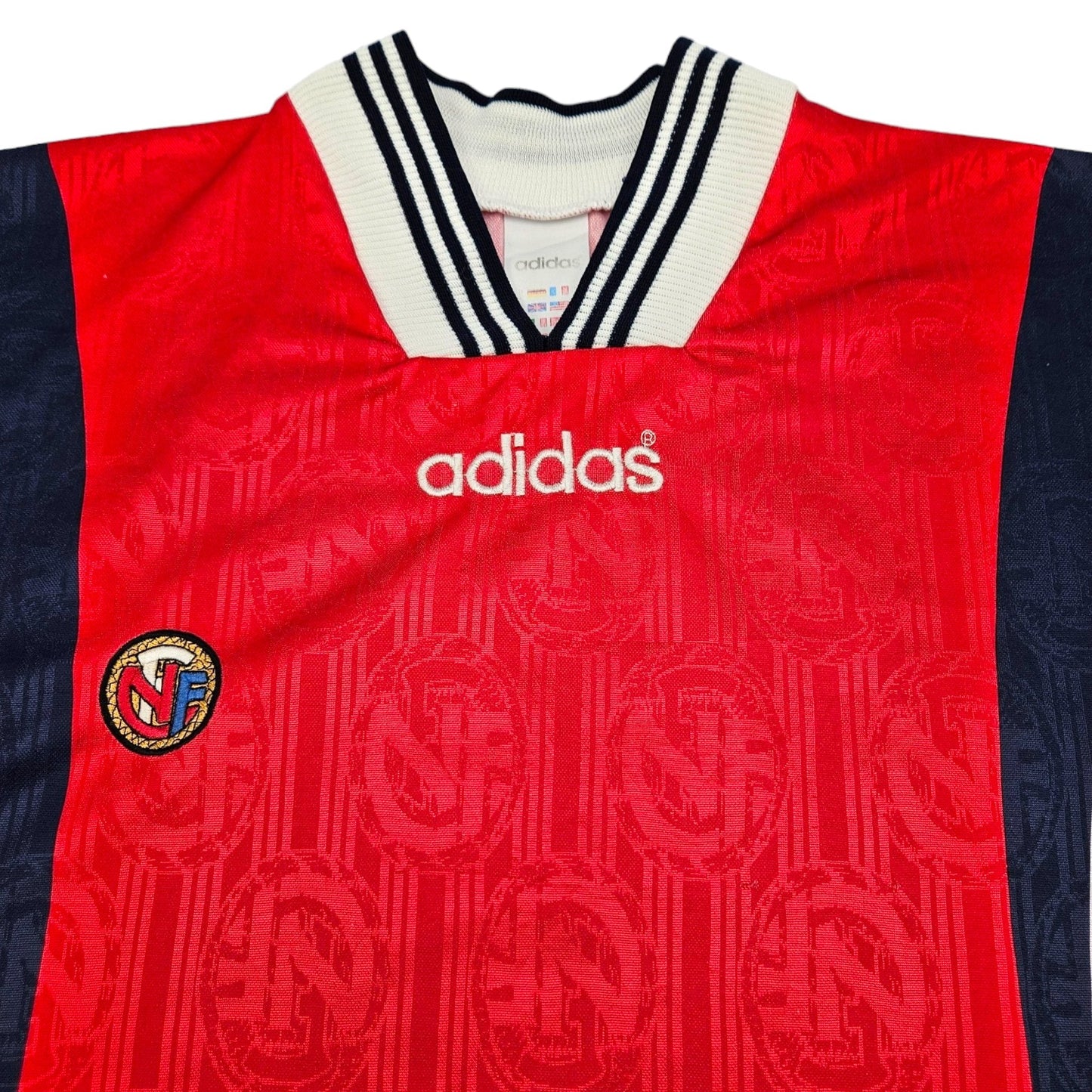 1996/97 Norway Home Football Shirt (L) Adidas