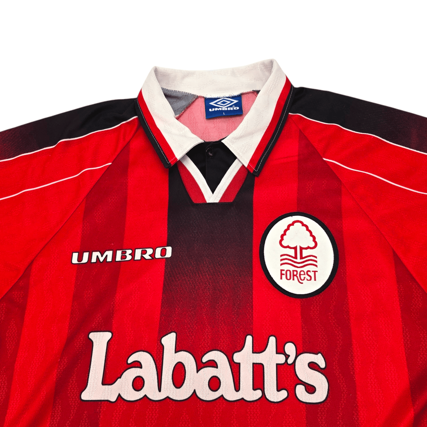 1996/97 Nottingham Forest Home Football Shirt (L) Umbro